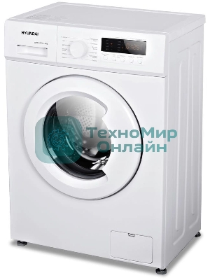 Стиральная машина Hyundai WME6003 белый, загр. фронтальная макс.: 6 кг 1000 об/мин класс: А++
