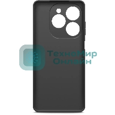 Чехол (клип-кейс) BoraSCO для Tecno Spark 20 Pro Silicone Case черный