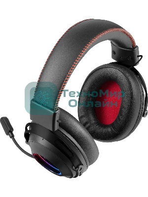 Гарнитура Defender Echo чёрный, проводная, подсветка