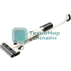 Пылесос вертикальный моющий Dreame Trouver K30 Mix белый, питание от аккумулятора, 300 Вт, уборка сухая/влажная, пылесборник 0.5 л, работа от АКБ max 50 мин