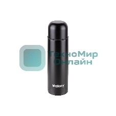 Термос из нерж. стали SOLIDO, 0,5 л, черный