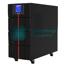 Источник бесперебойного питания Powercom MACAN, On-Line, 6000VA/6000W, Tower, IEC, LCD, Serial+USB, SmartSlot, подкл. доп. батарей