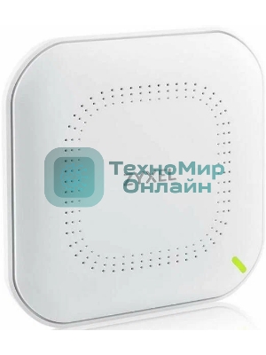 Точка доступа Zyxel NebulaFlex NWA90AX PRO, WiFi 6, 802.11a/b/g/n/ac/ax (2,4 и 5 ГГц), MU-MIMO, антенны 3x3, до 575+2400 Мбит/с, 1xLAN 2.5GE, PoE, защита от 4G/5G, БП в комплекте