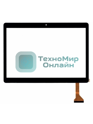 Сенсорное стекло (тачскрин) WJ1825-FPC-V1.0, черное