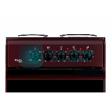 Плита электрическая Лада Nova AE 14027 B коричневый, конфорок 4, духовка 50 л, 50 см x 85 см x 54 см