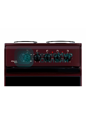 Плита электрическая Лада Nova AE 14027 B коричневый, конфорок 4, духовка 50 л, 50 см x 85 см x 54 см