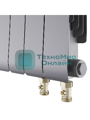Радиатор Royal Thermo Infinity 500 Silver Satin VR80 - 8 секц.