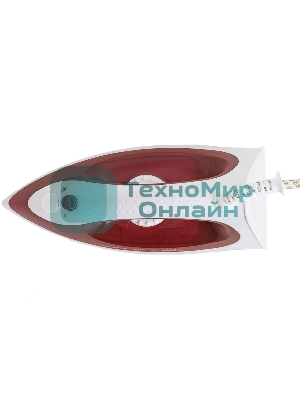 Утюг SUPRA IS-2012 2000 Вт красный/белый