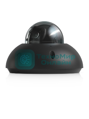 Купольная камера 4K PoE Ubiquiti UniFi Protect Camera G6 Dome Black с ночным видением, интеллектуальным распознаванием и прочным антивандальным корпусом.