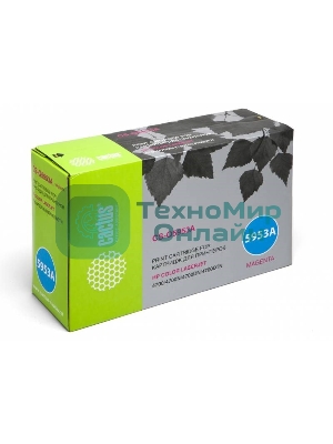 Картридж лазерный Cactus CS-Q5953A пурпурный (10 000 стр.) для HP Color LaserJet 4700