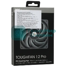 Вентилятор для корпуса Thermaltake TOUGHFAN 12 Pro черный, 120 мм, 2000 об/мин, 22.6 дБ, 4 pin