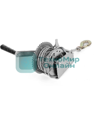 Лебедка ручная барабанная PATRIOT WH 540B, усилие - 540 кг, трос- 8 м