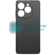 Чехол (клип-кейс) BoraSCO для Tecno Spark 20 Pro Silicone Case черный