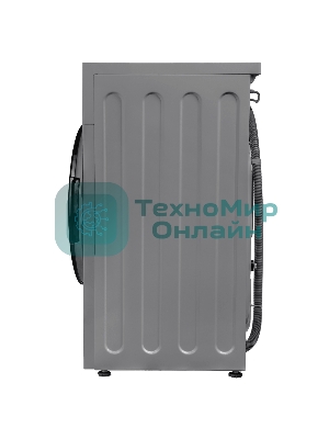 Стиральная машина Maunfeld MFWM148STSL02 серебристая, загрузка фронтальная 8кг, 1400 об/мин., класс: A+++