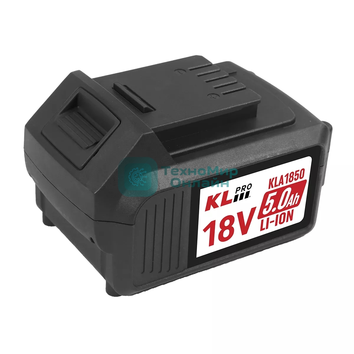 Профессиональная аккумуляторная батарея Klpro KLA1850 (18В, Li-ion, 5.0А·ч)