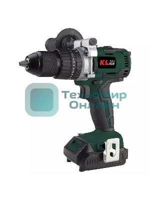 Дрель-шуруповерт Klpro KLDM18B-20, 18 В, 2 Ач, 40 Нм, щеточный, ударный