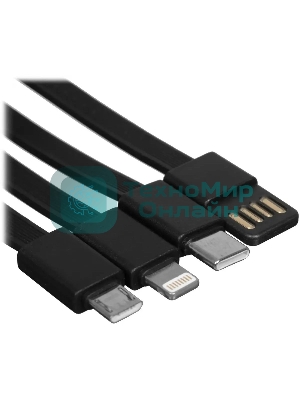 Портативный аккумулятор Tecno Pocket S201 20000mAh 2.4A 2xUSB-A/USB-C черный