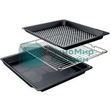 Духовой шкаф электрический Bosch HBG536EB4 черный