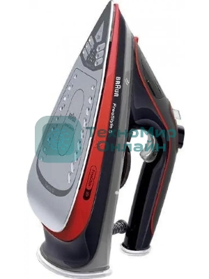 Утюг Braun SI5057RD красный/черный, 2700 Вт, 50 г/мин, 220 г/мин, 330 мл