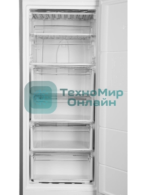 Морозильная камера Indesit DSZ 4150 G, серебристый, 214 л, 6 ящиков