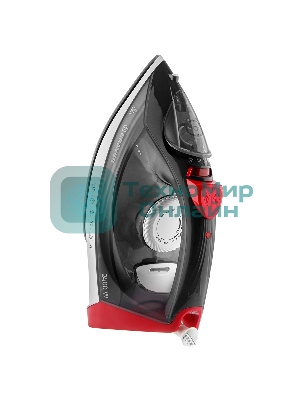 Утюг BRAYER BR4011 черный/белый/красный, 2400 Вт, 20 г /мин, 140 г/мин, 330 мл