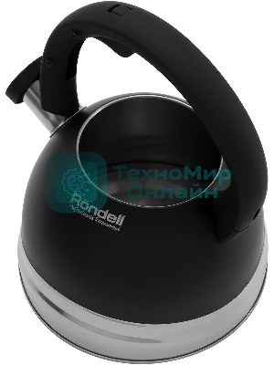 Чайник для плиты металлический Rondell Walzer RDS-1827 2.7 л. черный