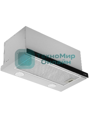 Вытяжка встраиваемая Gorenje TH60E8SGb серебристый управление: кнопочное (1 мотор)