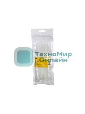 Хомут IEK UHH31-D025-150-100 2,5х150 мм нейлон (100 шт)