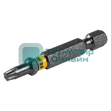 Набор бит Denzel TORX 20х50, сталь S2, шестигранный профиль, 10 шт.