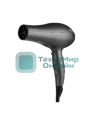 Фен WILLMARK WHD-2322AI графитовый, 2600 Вт, ионизация