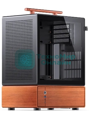 Корпус Jonsbo T7 Black, Mini-Tower, чёрный