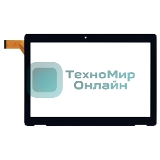 Сенсорное стекло (тачскрин) WJ2038-FPC-V1.0, черное