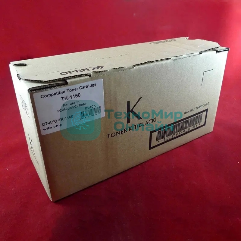 Картридж лазерный ELP TK-1160 черный (7200 стр.) для Kyocera P2040DN/P2040DW