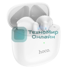 Наушники TWS Hoco ES56 белый, вкладыши, Bluetooth, до 4 ч.
