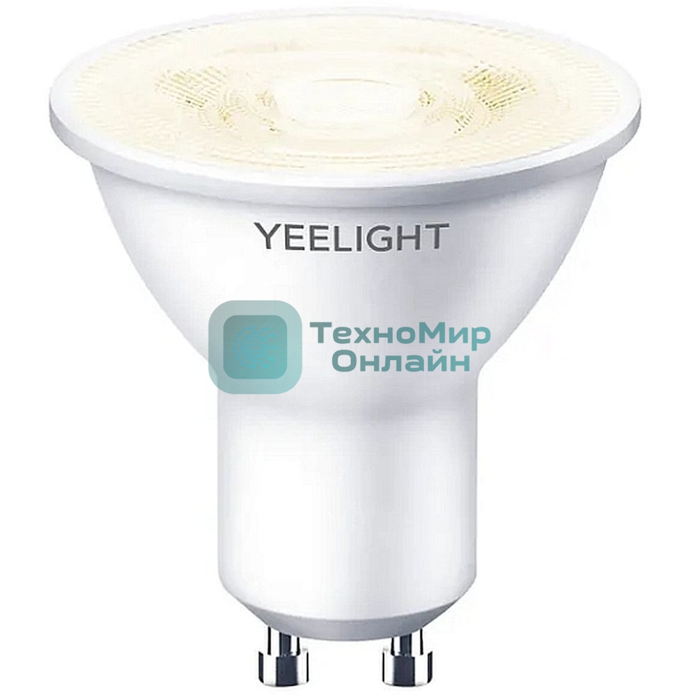 Умная светодиодная лампочка YEELIGHT Smart LED Bulb W1 GU10 (YGYC0120001WTEU)