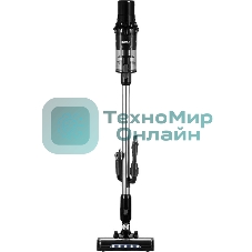 Пылесос вертикальный Kitfort КТ-5284 черный, питание от аккумулятора, 130 Вт, пылесборник 0,6 л