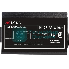 Блок питания Accord ACC-SFX600-80, 600Вт, 80мм,черный