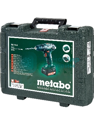 Дрель-шуруповерт Metabo BS 14.4 602206550, 14,4 В, 1,5 Ач, 40 Нм, щеточный