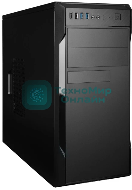 Компьютерный корпус Midi Tower InWin EAR067 Black U3*2+U2*2+A(HD)/COMBO ATX, mATX (без блока питания)