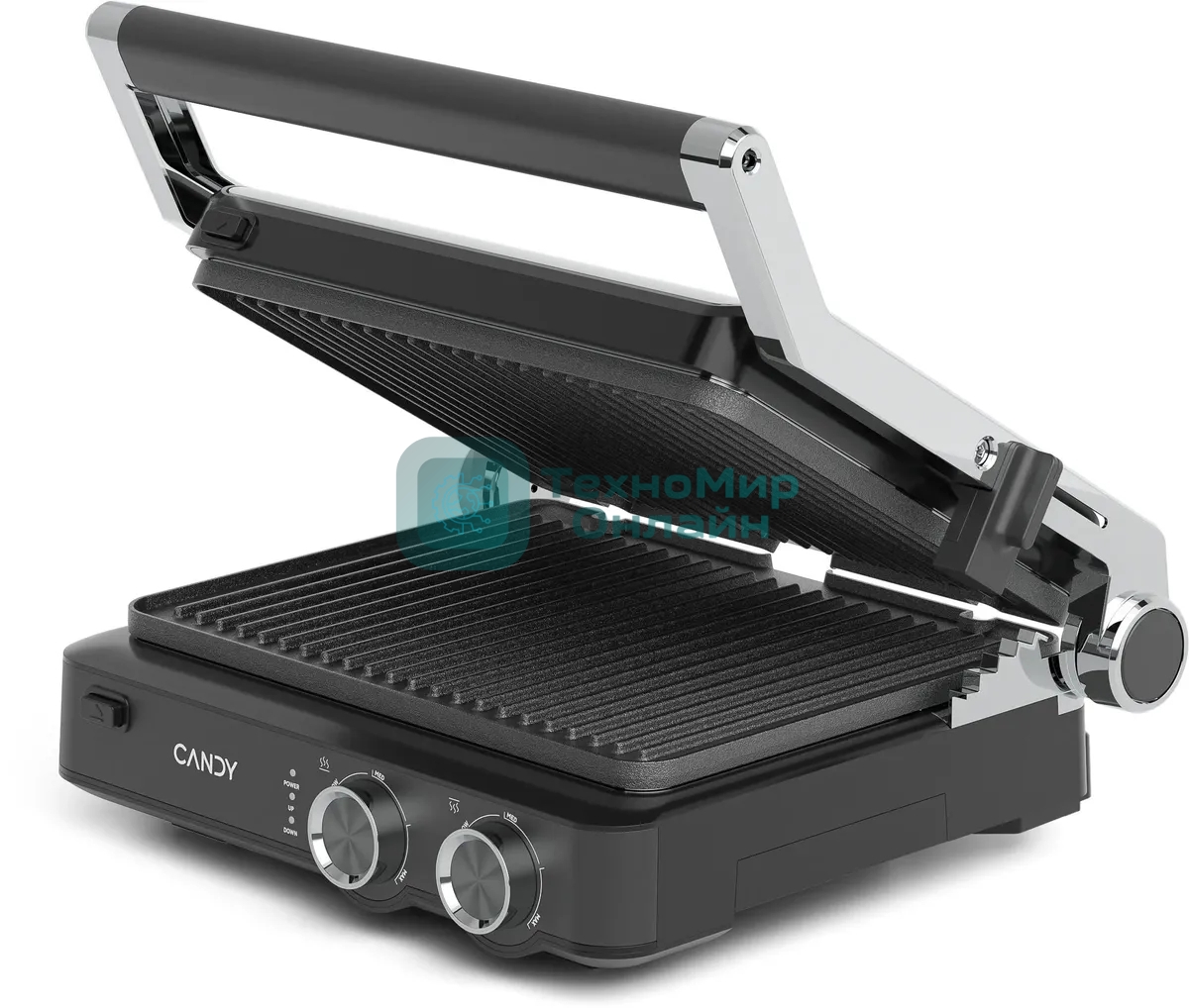Электрогриль Candy CG-400 2000Вт черный