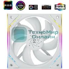 Вентилятор Thermalright TL-M12W ARGB белый 4-pin 23.2dB 175gr Ret