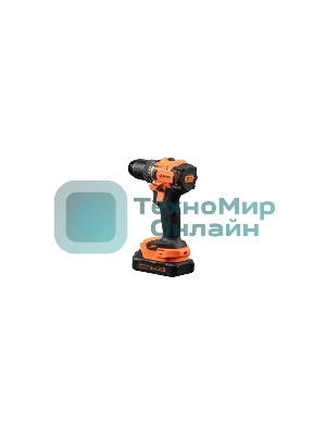 Дрель-шуруповерт Вихрь ДА-20Л-2К/БП, 20 В, 2 Ач, 70 Нм, щеточный