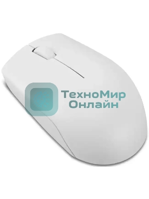 Мышь беспроводная Lenovo 300 светло-серый, 1000 dpi, радиоканал, USB, кнопки - 3