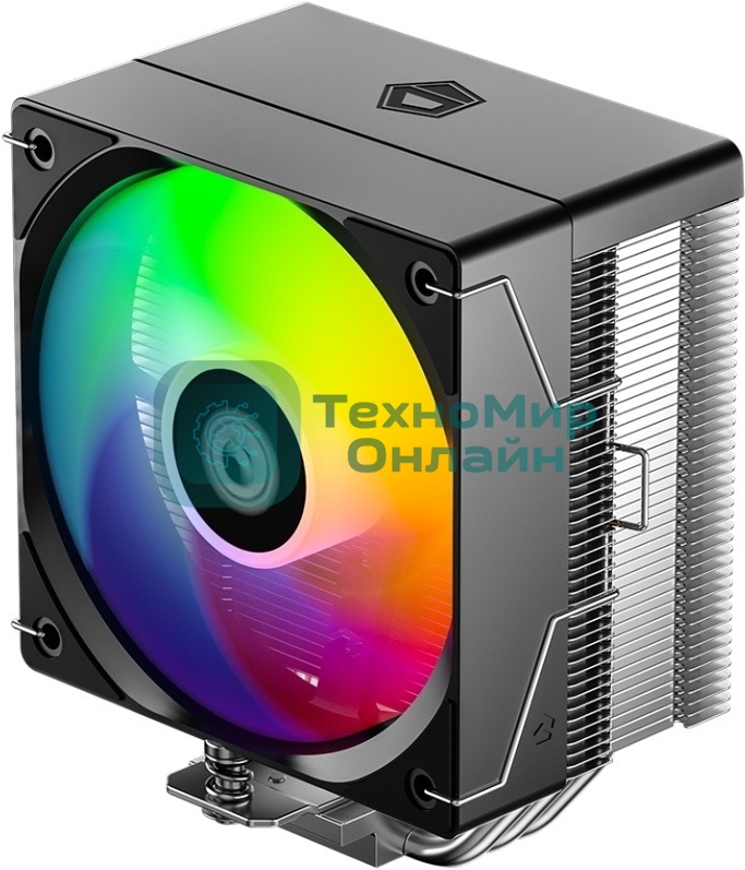 Кулер Cooler ID-Cooling SE-903-XT V2 ARGb LGA1851/1700/1200/115X/AM5/AM4 (TDP 150W, PWM, 3 тепл.трубки прямого контакта, FAN 100мм, Addressable RGb LED) RET