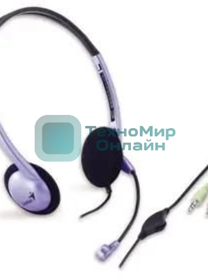 Гарнитура Genius HS-02B (31710037100) 2х mini jack 3.5mm