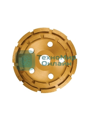 Чашка алмазная зачистная Matrix 72998 180 мм, двухрядная