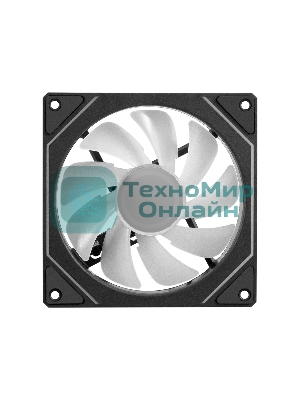 Вентилятор с подсветкой ExeGate EX12025H3P4PPRM-PWM.ARGb (120x120x25, ARGb, Hydraulic bearing (гидродинамический), 4pin + 3pin, 600-1800RPM, 26dBA)