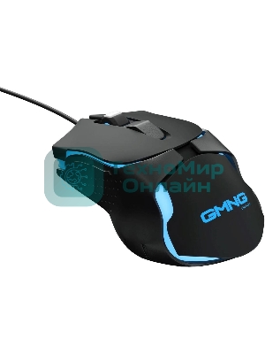 Мышь проводная GMNG 703GM черный, 3200 dpi, USB, кнопки - 6