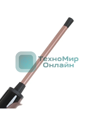 Щипцы для завивки волос Centek CT-2092 черный/коричневый, 9 мм, 200 °C, 1 режим