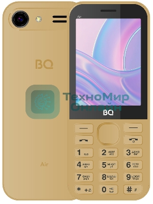 Мобильный телефон BQ 2843 Air золотистый